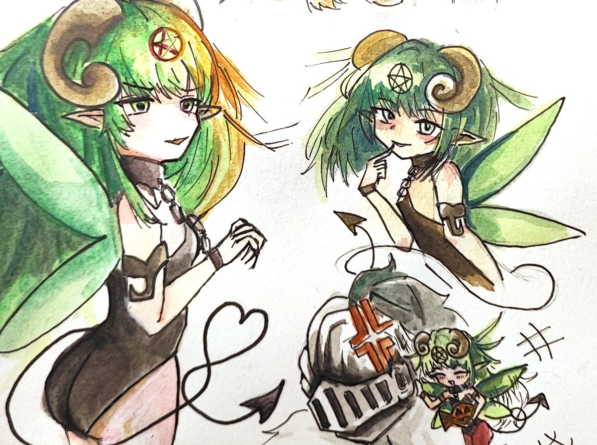 narckansen's tweet photo. Coloring practice with baphomet mary sue
Pretty much failed
Coming back stronger next time https://t.co/BDdBeAdPOd