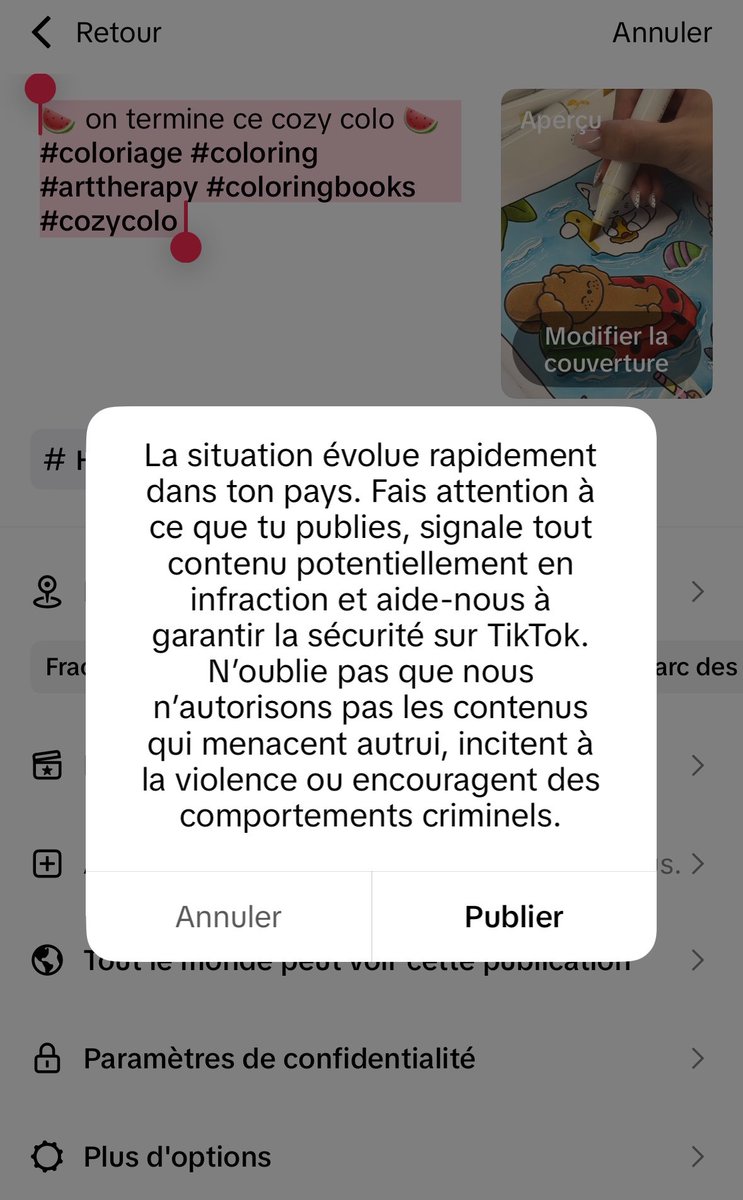 likerubyjay's tweet photo. 2 emoji pastèque sur TikTok et voilà le message qu’on te met, c’est lunaire https://t.co/lXHNEbyeTr
