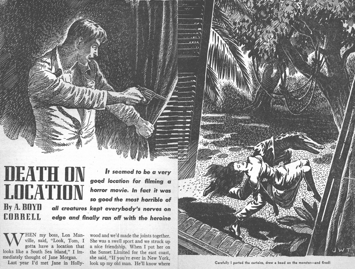 PulpCovers's tweet photo. Mammoth Mysteries, January, 1946 
https://t.co/pgbeDlIX5p https://t.co/VLz4fNk5SH
