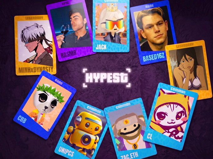 Mrcryptoo1's tweet photo. Hypest WL Raffle

15x WL spots for Access Pass NFT
SocialFi game on Robinhood Chain

How to enter:
1️⃣ Follow @hypestgg @Mrcryptoo1 
2️⃣ Like + RT this post
3️⃣ Comment your wallet

⏰ 24 hours
Good luck https://t.co/luczTmhFfJ