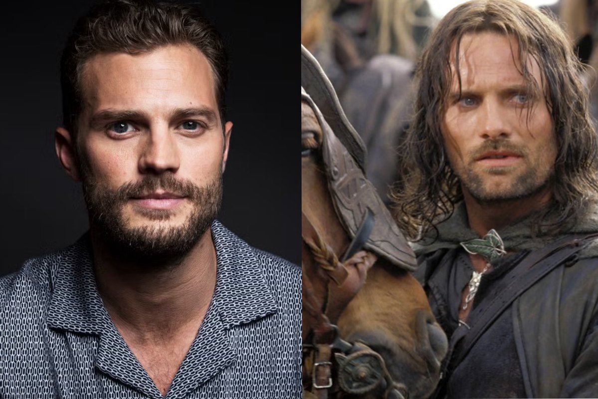 FellowshipFans's tweet photo. [NEWS] “There’s pressure when you’re trying to follow in those footsteps. I’ve been asked to play a super iconic role, and I’ll do my best. But for me, Aragorn will always be just Viggo. His performance is one of my all-time favorites, and I feel honored to try to recapture at least some of the energy he originally brought to the character. There’s no part of me that’s trying to outdo him,” Dornan said.