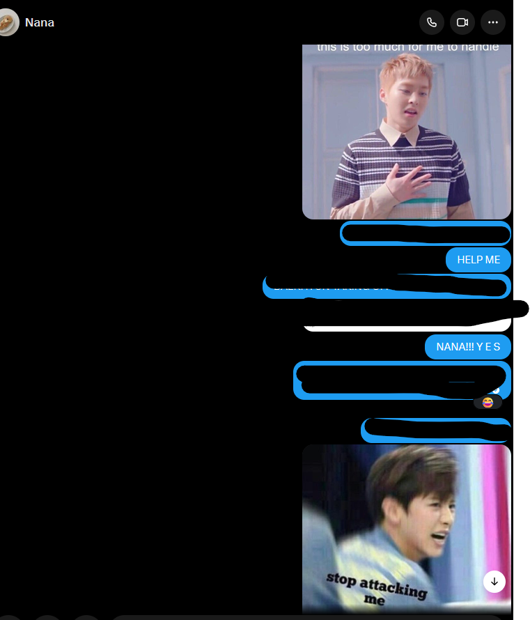 fatalheeah's tweet photo. just a normal day being a beta for @BaekMeSomeEggye https://t.co/kqTr99l7DP