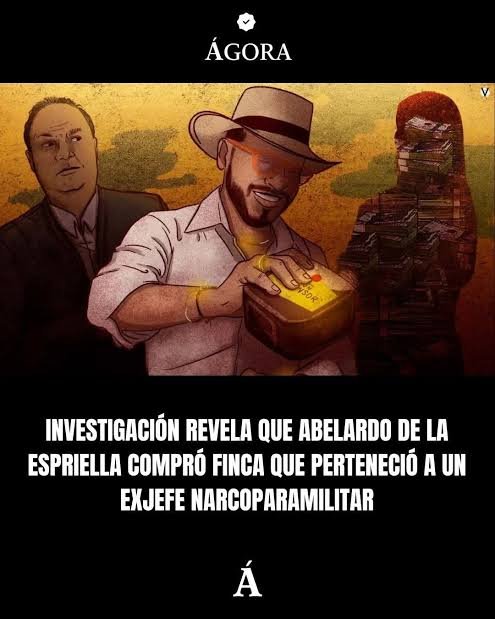 Pesteban's tweet photo. @SoyJerome__ Ahora estamos con un presidente que toda la vida defendió narcoparamilitares y que parece no ha salido del negocio. https://t.co/yk9d3cTNWw
