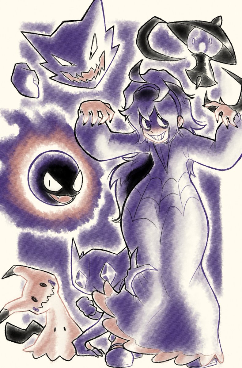 pictoufo's tweet photo. hex maniac and her freaks
#Pokemon https://t.co/RQ6sNQuZH1