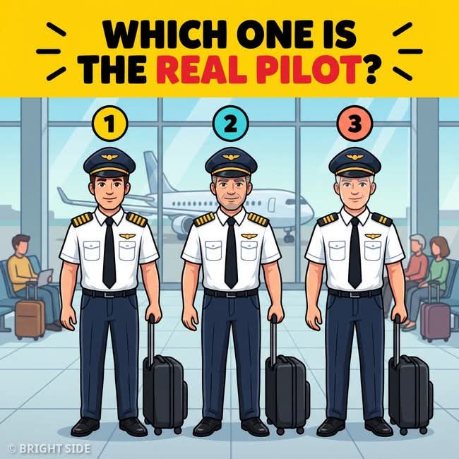 IrasReal's tweet photo. A real pilot gives himself away with one small detail. Can you spot the real one among the fakes? https://t.co/nSgUczKf6O