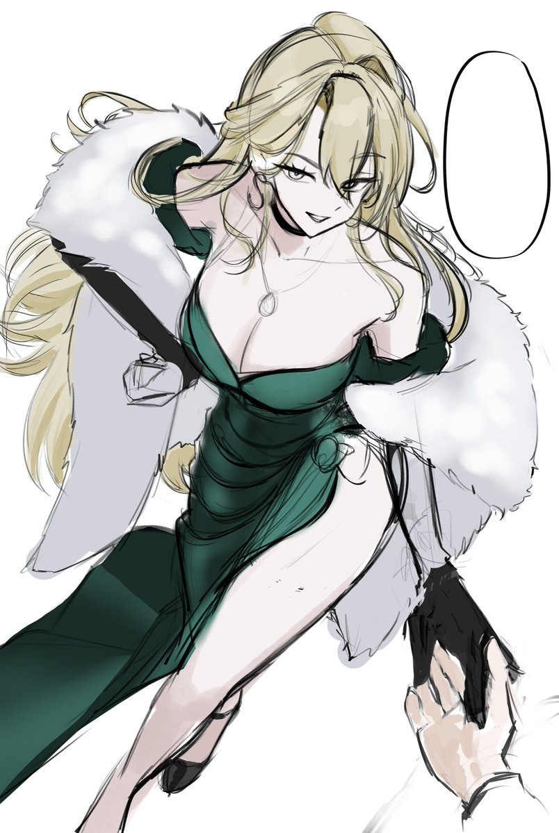 mizurane's tweet photo. From sketch to final! 💚 I didn't expect this piece to blow up so much, thank you all for the support! ✨ https://t.co/UKzWBJ3rHu