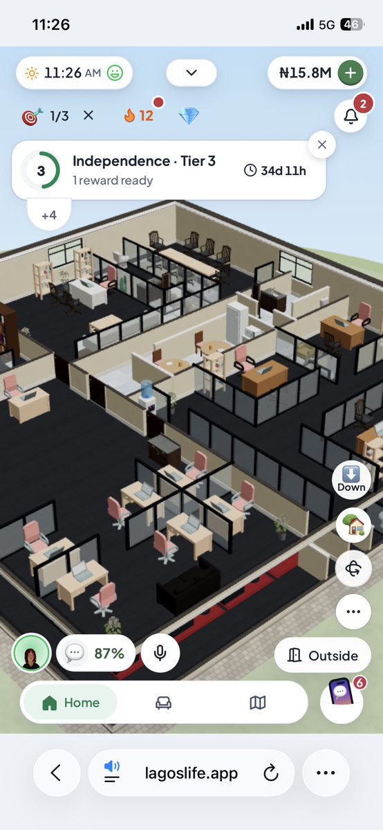 _temitopeee_'s tweet photo. So I turned my Abj apartment to an event space and office area.
Please run me my cheque🤭
#LagosLife 
#lagoslifegame 
@Shalom_HeyEliy https://t.co/hhW8OSJJ7Y