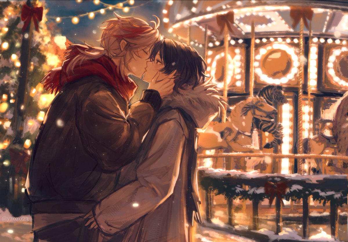 yzozo23's tweet photo. #kazuscara 

Happy birthday to Kazuha！

An illustration for my friend’s fanfic!❄️🎠 https://t.co/SnL1ndRBr6