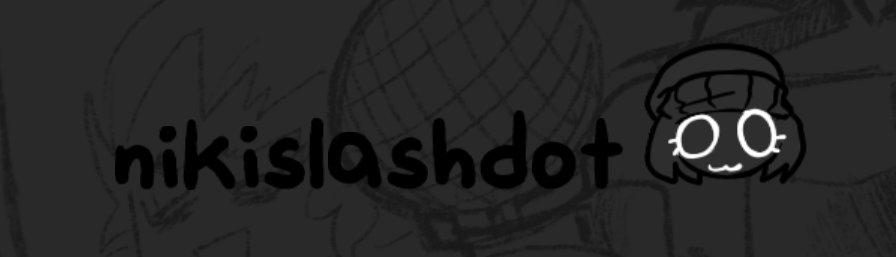 nikislashdot's tweet photo. would you guys honestly mind if at some point I go back and rebrand to my name I used to have, or something similar to it? https://t.co/yO2Bx0LJRN