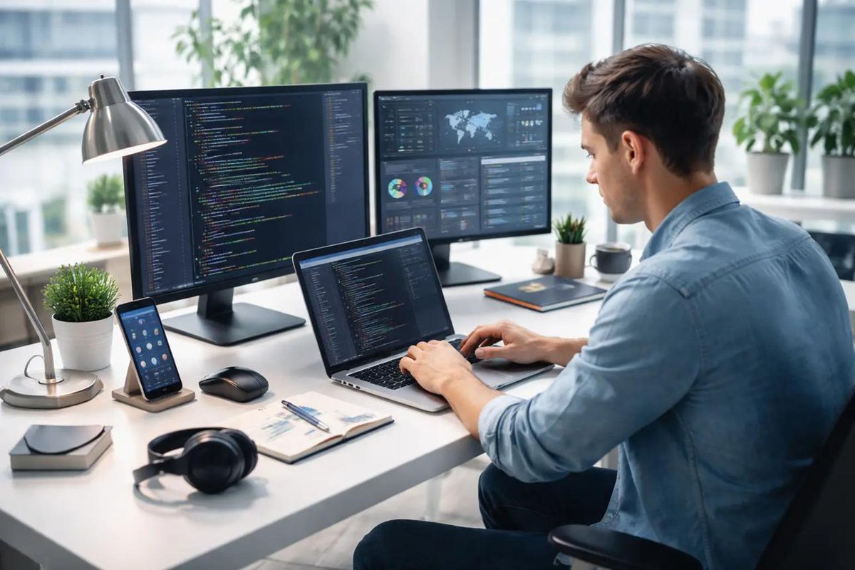 holasvisiondev's tweet photo. 💻 Clean code is good.
Solving real problems is better.
Build with purpose. 🚀

#FullStackDeveloper #WebDev https://t.co/lKWdU9EHkb