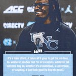 Photo by Carolina Football (@UNCFootball)