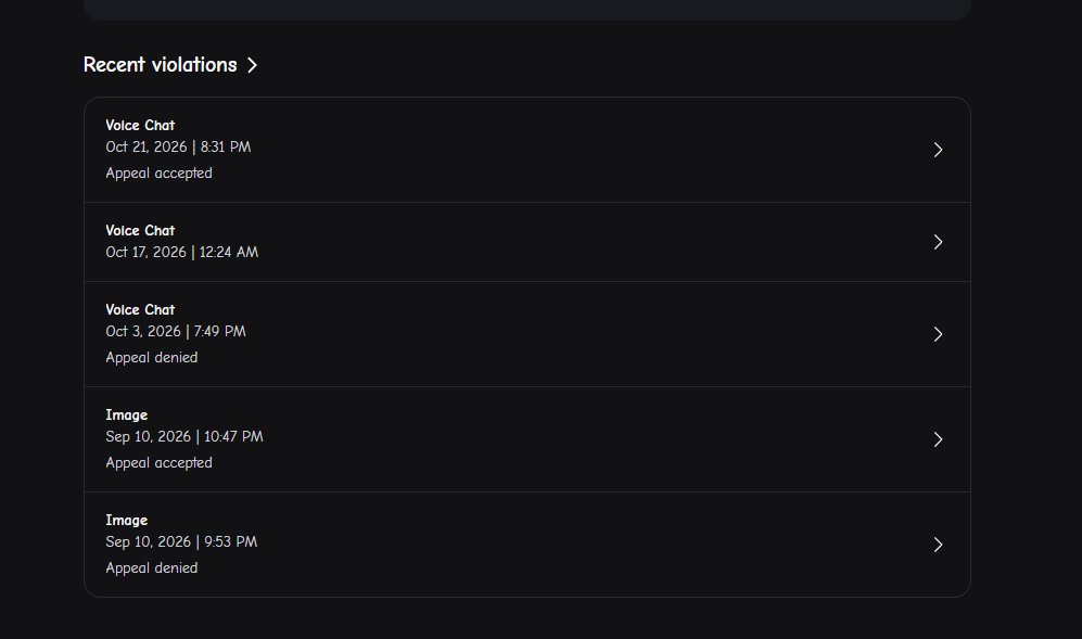 MF_1PSYCHO's tweet photo. @Neoo4_444 exact same thing happpend to me yesterday i've got that ban for no reason and it doesnt even show up on my violation dashboard https://t.co/1qPWPmMG1e