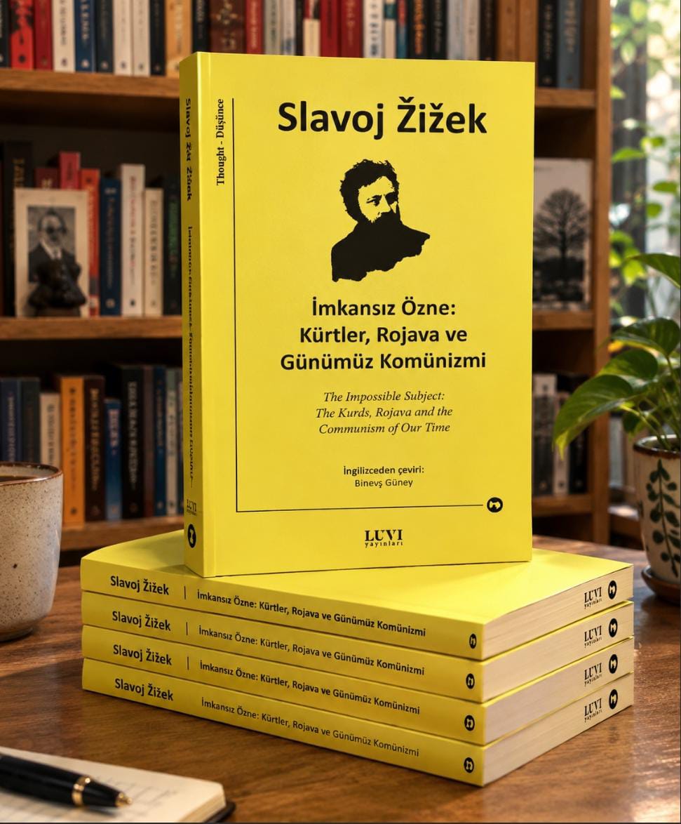 sinjar__'s tweet photo. Filozof Slavoj #Žižek'in "İmkansız Özne: Kürtler, Rojava ve Günümüz Komünizmi" isimli kitabı yayımlandı. https://t.co/ZrPiP47o8T