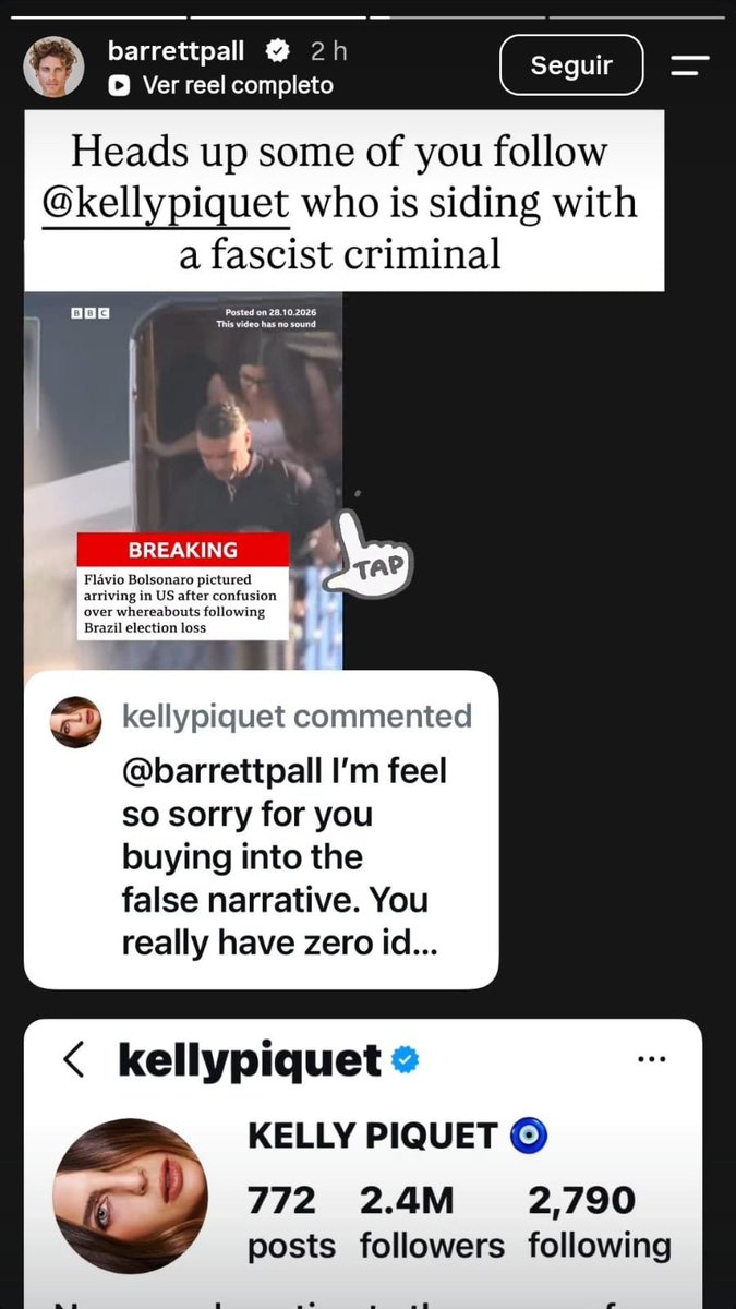 PaddockExposed's tweet photo. Is the fake Brazilian woman still defending a criminal? Why are you so freaked out, KP? Is it because your father has been financing criminals since 2022, or because you and your boyfriend had a close relationship with the criminal Daniel Vorcaro?
#KellyPiquet #MaxVerstappen https://t.co/WrNEGcktQO