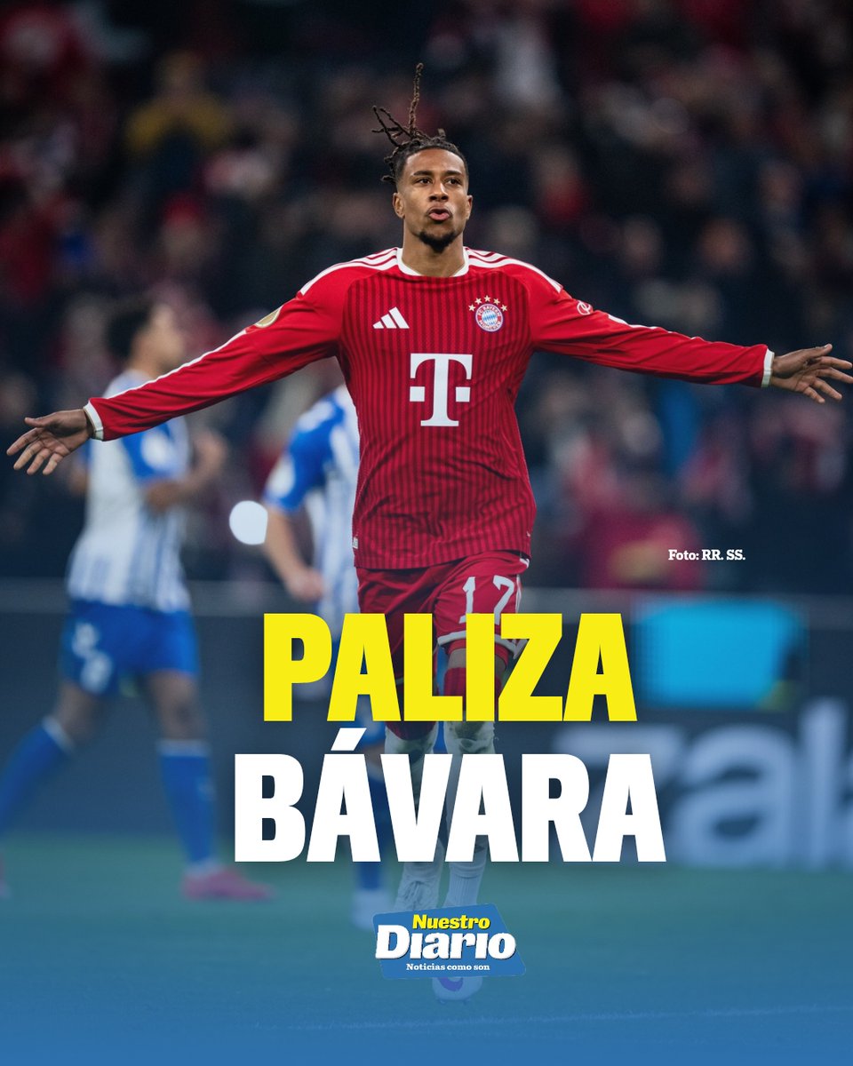GOLEADA COPERA ⚽️🔥🇩🇪 Con anotaciones de Olise (2), Saibari, Davies, Brown y Daiber, el Bayern Múnich goleó 6-1 al Magdeburg en el Allianz Arena y avanzó a…
