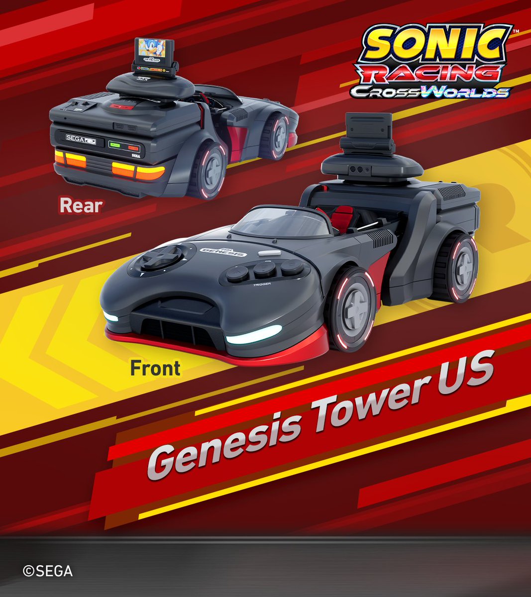 RaceCrossWorlds's tweet photo. Year Two kicks off in just 6 days! 🏁

Buy Season Pass Two to play with the Sega Console Machines starting 11/3! You’ll also receive the SEGA Controller Decals immediately after purchase ✨

▼ Check it out!
https://t.co/lKfgNTXrOb https://t.co/cpEhvQ5r3u
