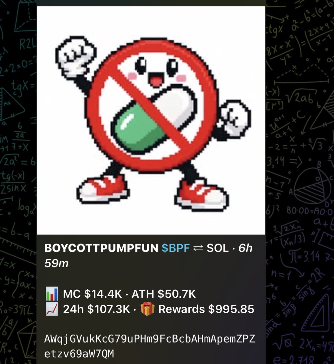 RonPull's tweet photo. almost 1k$ paid directly to everyone’s who is hating pumpfun lmao u make more money by holding $BPF than chasing the garbage launched every sec https://t.co/rGG5GLJmIs