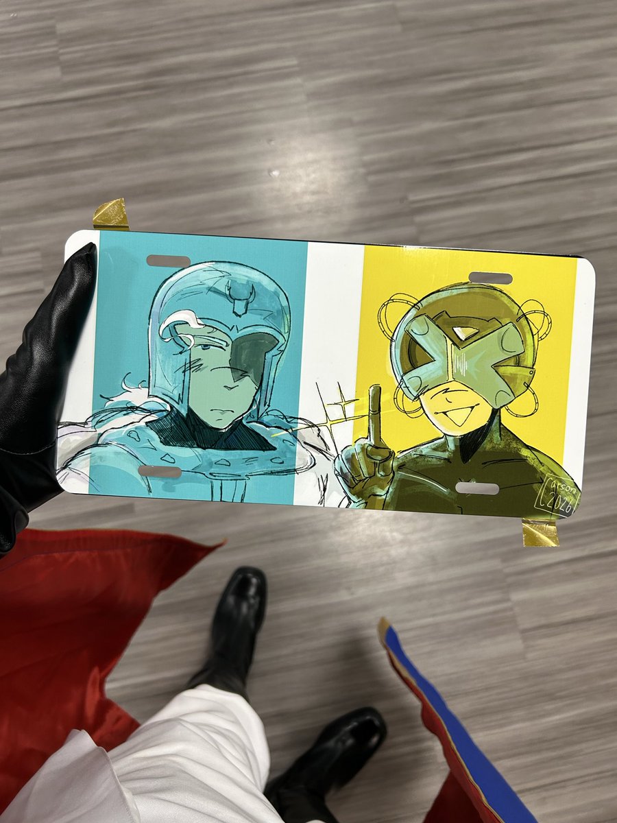 Carsooooooooon1's tweet photo. Custom plate of my art teehee https://t.co/hYhTjUSVjG