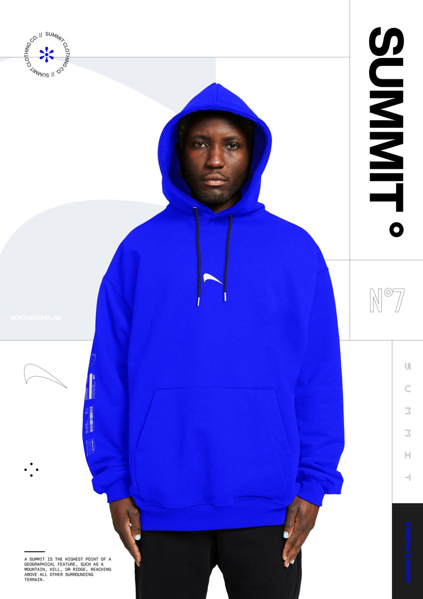 grain_seven's tweet photo. Summit is a modern, minimalist streetwear brand characterized by clean lines, bold typography. Specializing in high-end everyday essentials like vibrant hoodies and t-shirts, the brand merges contemporary high-fashion design with an understated, technical edge. https://t.co/lROGYqGjar