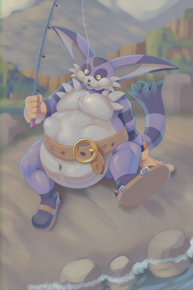 whackavore's tweet photo. Seems today Big caught more than just some simple fishes, well he's a big boy and has to eat

If you want a commission, DM

#Vore #BigTheCat #NSFW #BigVore #SonicVore #SEGA #CommsOpen https://t.co/zfEvgyFtz2
