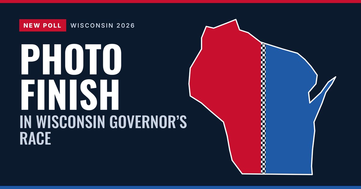 SteveCortes's tweet photo. 🚨My brand-new poll for League of American Workers shows a super competitive race for governor in Wisconsin.

Right now, Democrat David Crowley maintains a +3% lead, 47.7% vs. 44.7% over Republican Tom Tiffany.

That spread is within the 3-point margin of error for the Wick Research poll of 1,213 likely voters in the Badger State.

https://t.co/hy5yDnzSTc