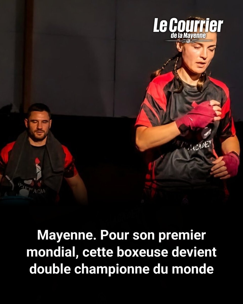 CDLM53's tweet photo. Mayenne. Pour son premier mondial, cette boxeuse devient double championne du monde
➡️ https://t.co/jc7eLz32lt https://t.co/yTZZGeL4eM