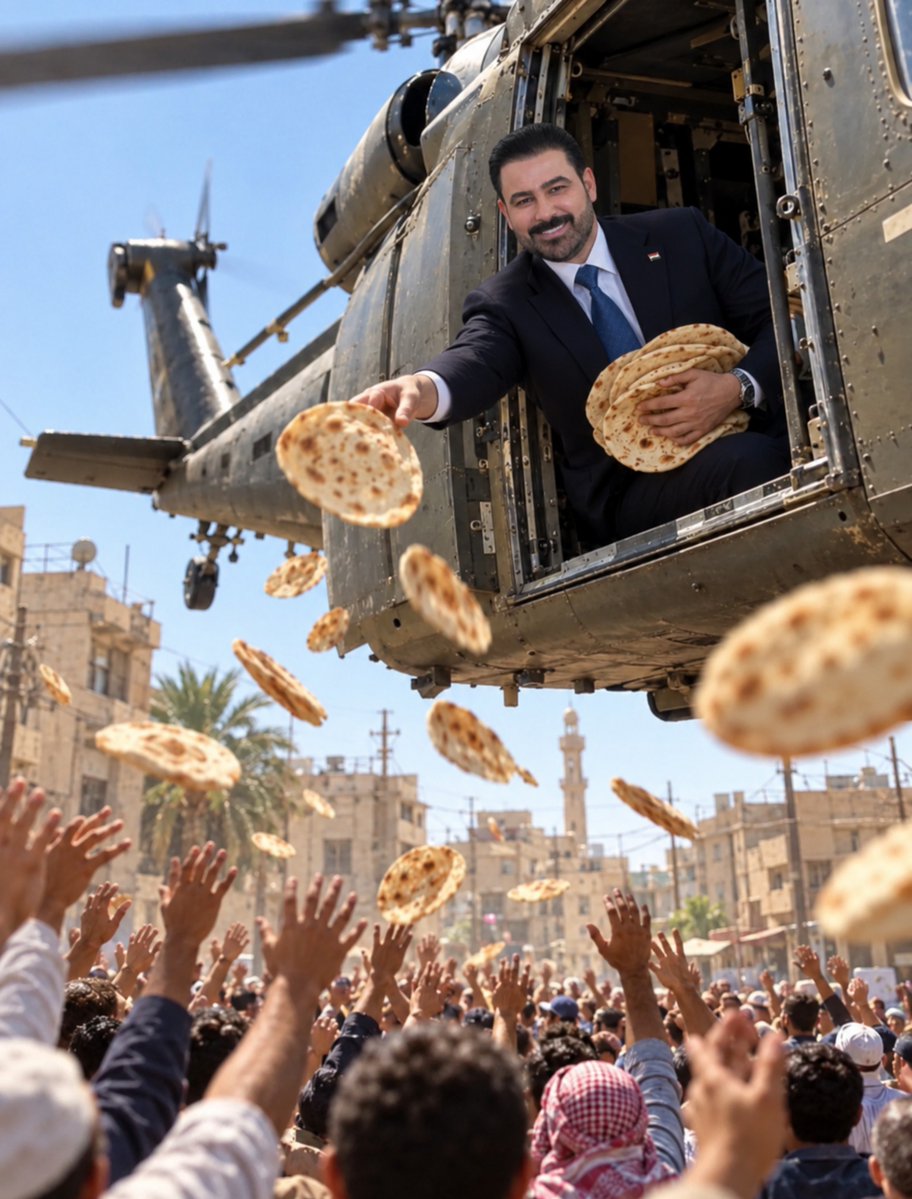 7B_SKD's tweet photo. في لفتةٍ إنسانيةٍ تجسّد أعلى معاني العطاء، يبدأ فخامة الرئيس السيد علي فالح الزيدي جولته الإغاثية في مختلف أرجاء سوريا، باستهلالٍ مباركٍ يتضمن تقديم الخبز لأبناء الشعب السوري
الشقيق https://t.co/oDGdBMjooQ