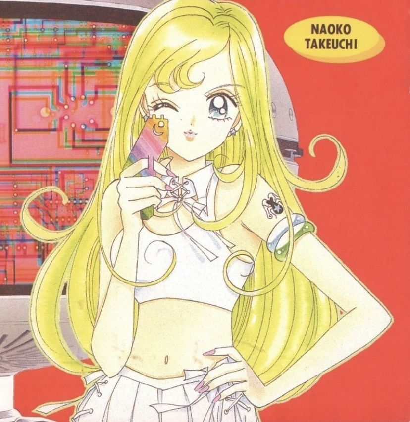 elfoloiro's tweet photo. obcecado nesse manga da naoko takeuchi sobre meninas que sao BARATAS... literalmente sou assim: https://t.co/zlTAH8CPtz