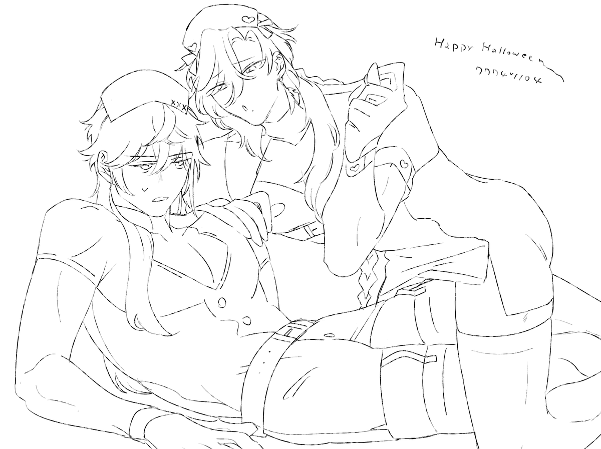 asasehe's tweet photo. 初描きがそれでいいのか https://t.co/lnWedGTY9y