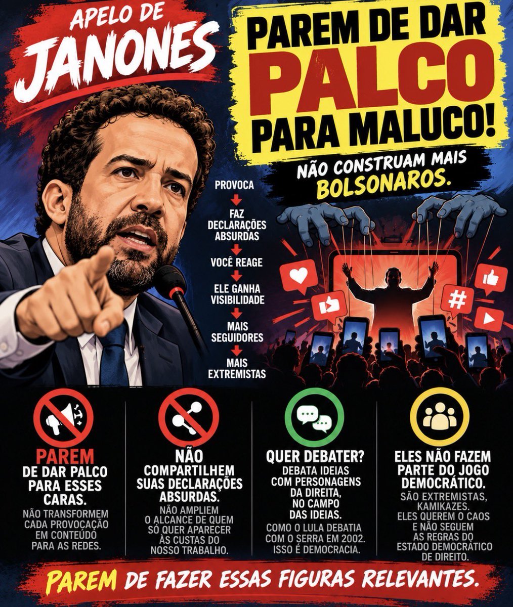 comedyzin's tweet photo. eu não sei qual artista fez isso mas esse deveria ser o maior legado da campanha
para de dar palco galera
campopiano, pavanato eram irrelevantes e geral ficava dando rt debochando dos debates 1 vs 30 idiotas https://t.co/EU68C4fE2X