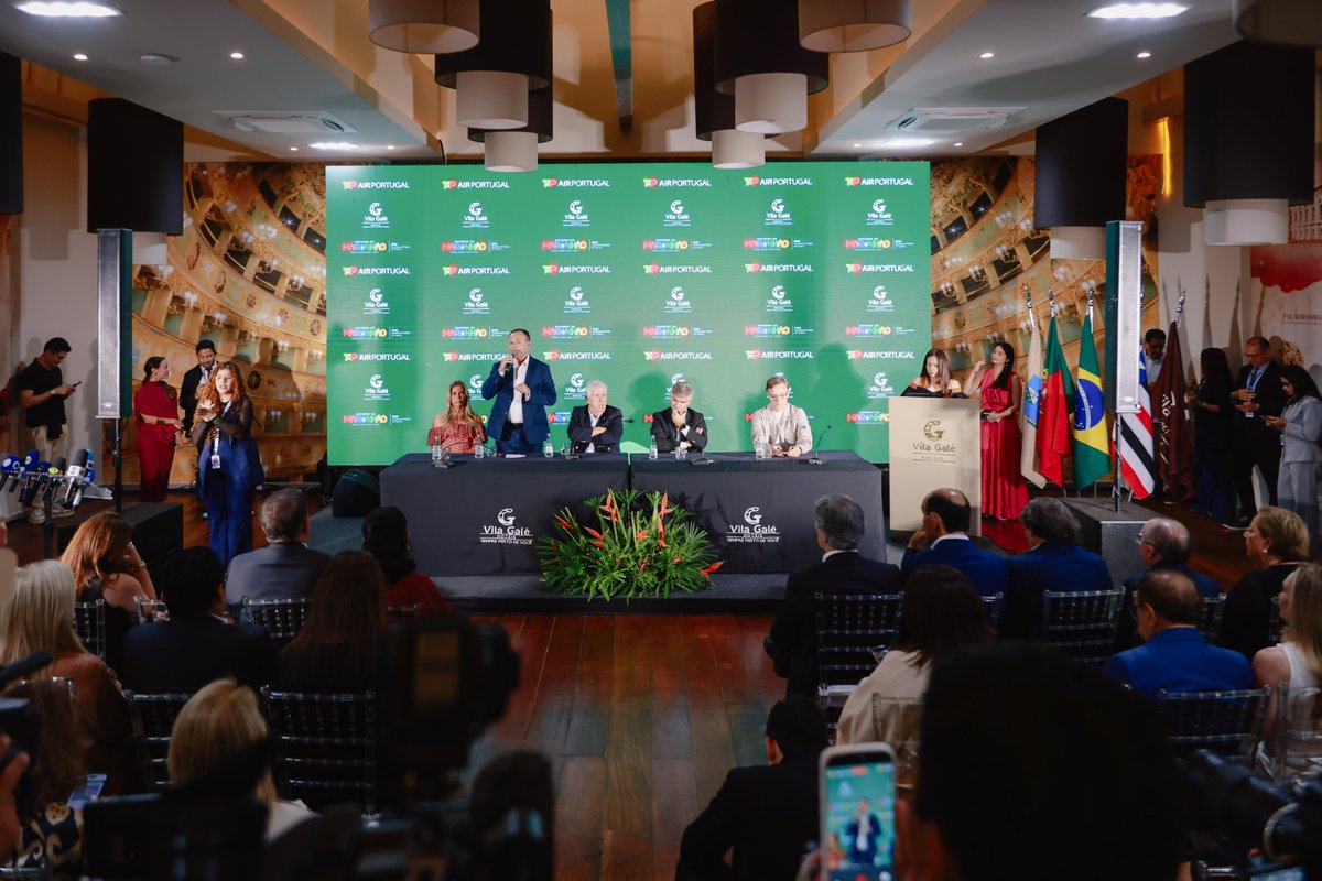 GovernoMA's tweet photo. 🏨 Maranhão na rota do turismo internacional! A coletiva de imprensa sobre a inauguração do Vila Galé destaca as oportunidades que o novo empreendimento traz para o turismo, a geração de empregos e o desenvolvimento econômico do estado.

#GovernoMA #TurismoMA https://t.co/o4Zv8PjCEF