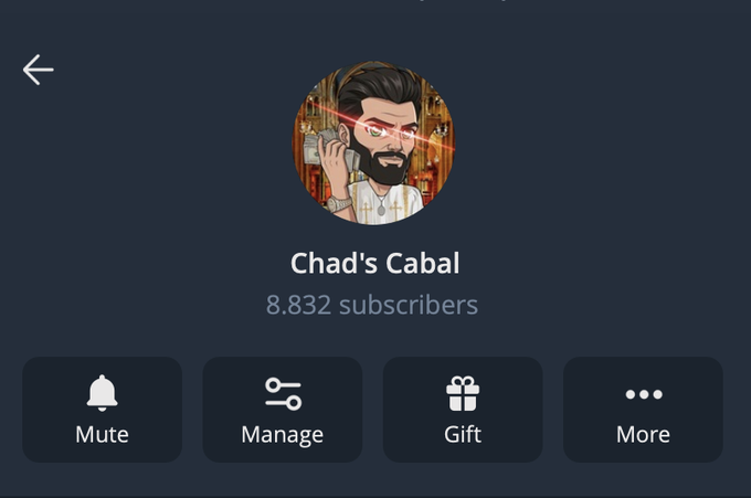 chadscabal's tweet photo. YOU'RE ABOUT TO WATCH A MEMECOIN GO FROM $10K TO $1B IN ONE CANDLE.

History is loading. SOON.

TG GETS THE CA FIRST.
BELIEVERS GET THE CA FIRST.

Want to be early? You know where to be.

Join here: https://t.co/WEefWoQoNg

LET'S PRINT SOME INSANE P's 🔥 https://t.co/it3GB3Civy
