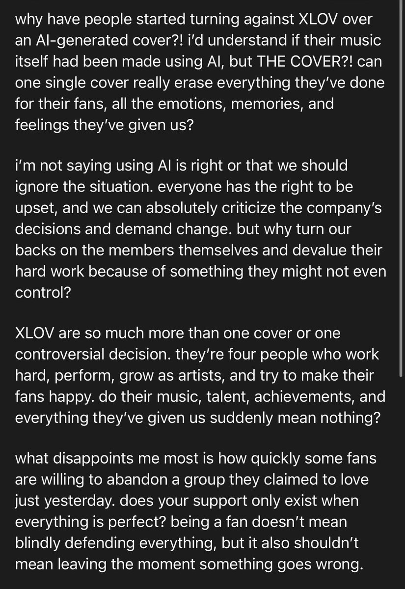 babko_o's tweet photo. STOP THE BOYCOTT OF i=!
Buy the albums, stream the songs, and vote for the group on the shows! Support our boys!
EVOL, stay together for XLOV! EVOL exists because of XLOV! Stop boycotting and sabotaging the comeback!
EVOL LOVE XLOV!

#XLOV  #i_equals_i #XLOV_i_equals_i #XLOV_Hush https://t.co/DWCE32hwAJ