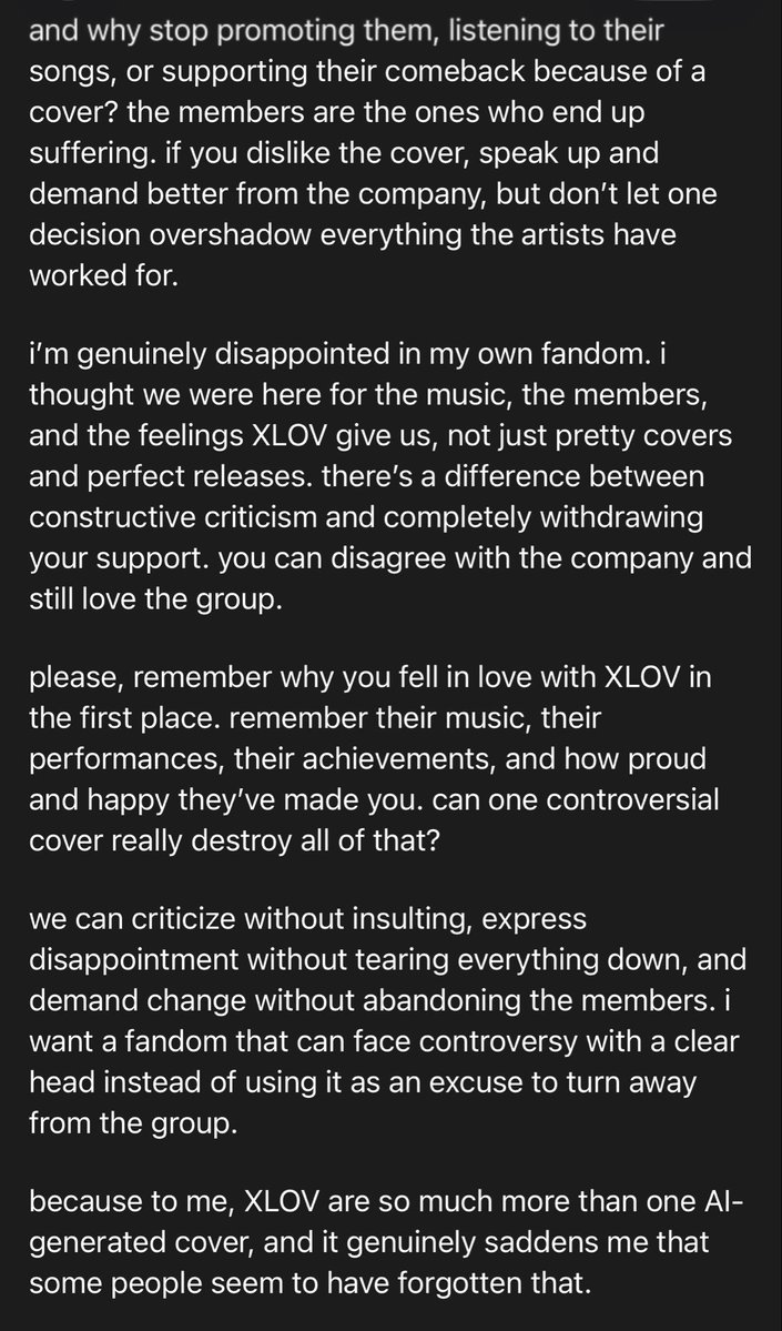 babko_o's tweet photo. STOP THE BOYCOTT OF i=!
Buy the albums, stream the songs, and vote for the group on the shows! Support our boys!
EVOL, stay together for XLOV! EVOL exists because of XLOV! Stop boycotting and sabotaging the comeback!
EVOL LOVE XLOV!

#XLOV  #i_equals_i #XLOV_i_equals_i #XLOV_Hush https://t.co/DWCE32hwAJ