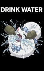 DanielSPhynixDS's tweet photo. @Praxis_Fall Nya!  New waterlogged Korsche just for Water Bukkake Wensdays! 😛 Something I remembered from the army when they wanted to make sure the troop loops were drinking on hot days🤣 https://t.co/XTL2aUb2mY