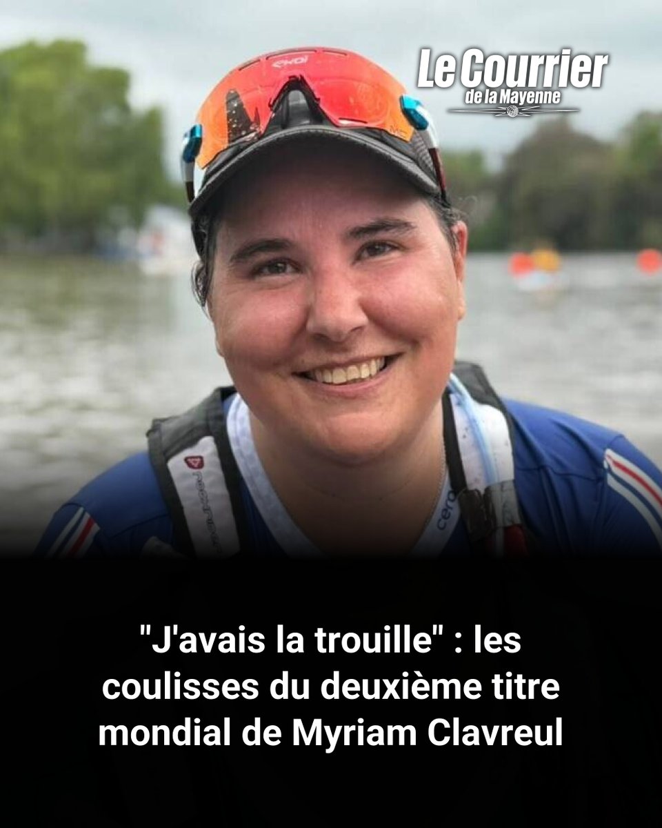 CDLM53's tweet photo. Paracanoë - Entretien. "J'avais la trouille" : les coulisses du deuxième titre mondial de Myriam Clavreul
➡️ https://t.co/gfj6UGrwtx https://t.co/0swtcZiUYF