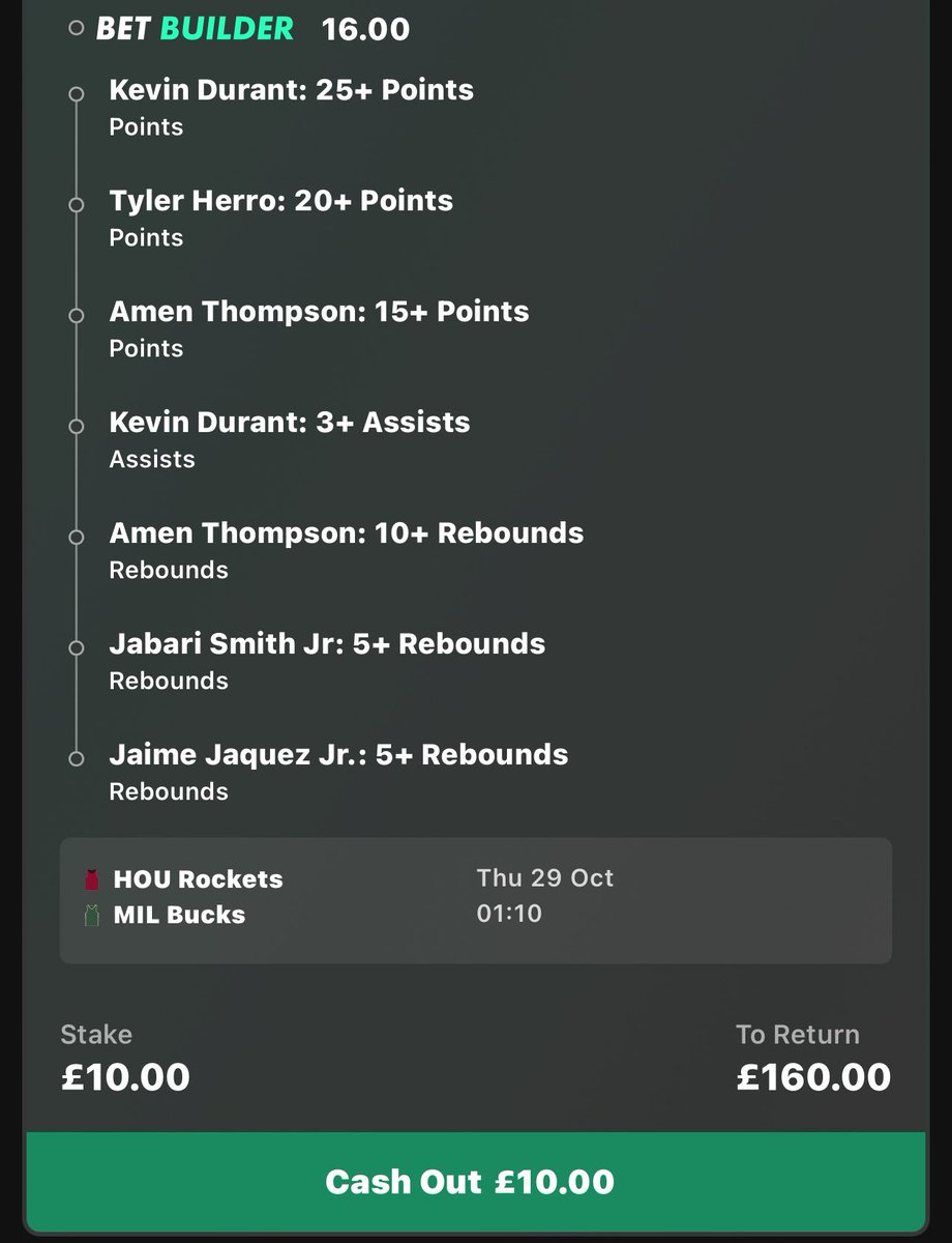 MoneyLineM1's tweet photo. 📊 ROCKETS VS BUCKS PARLAY CHEAT SHEET

🏀 Stat-based longshot (+1500)

📍 Banker bet in Discord — check bio

#NBA https://t.co/gWKqCtRjkB