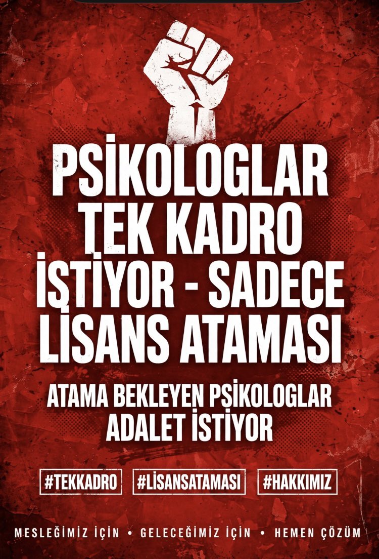 psikologvpp's tweet photo. @PskFurkankeser @suayipbirinci @saglikbakanligi  @drmemisoglu @suayipbirinci lisans psikolog yeterlidir uzmanlık dediğiniz alan adaletsiz paralı ticaret kapısıdır ve kanuna uygun atama yapmak zorundasınız. Yapmıyorsanız sandıkta görüşürüz. #PsikolojiLisansıYeterlidir https://t.co/VG4Io2oiAG