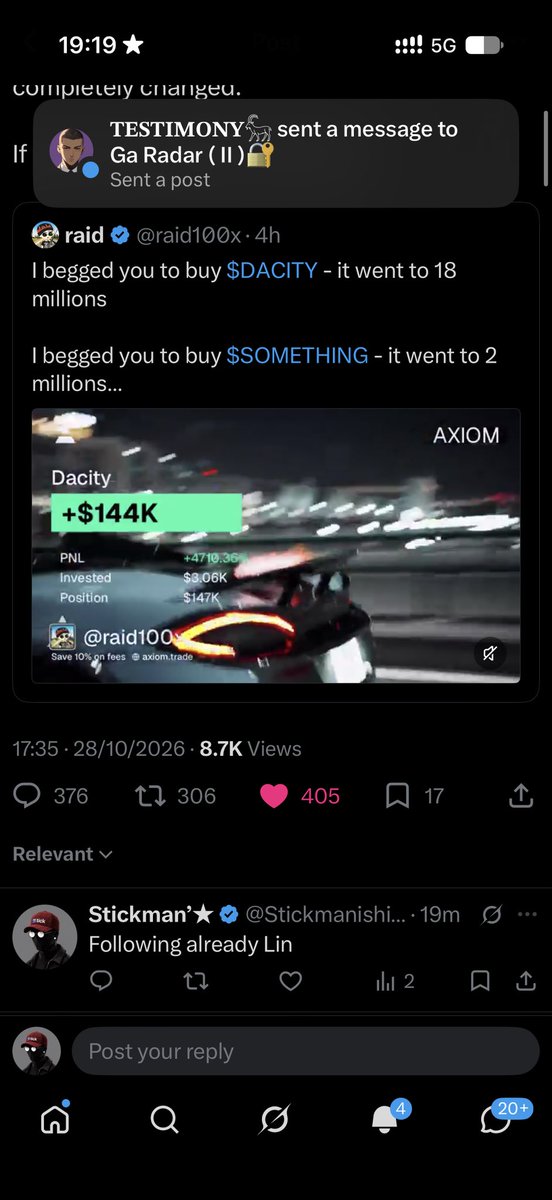 Stickmanishimm's tweet photo. @salamfvr @GeneralMartia Manifesting a win please Salam 
Thanks so much for this bro 

HoVJH1i6h1xCjKp9XxLu4Z9Zpc9DFDmtVg4H9KXzvBhm https://t.co/4Q8F3pAzyu