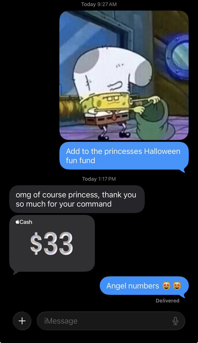 princessbellakb's tweet photo. Everyone should be adding to my Halloween fund so I can harvest money like a little bunny harvesting snacks https://t.co/vfl0sDECny