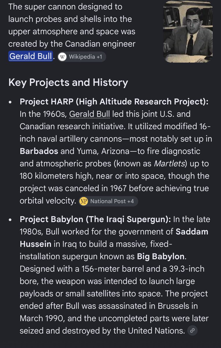 ForrestSmiles's tweet photo. @CleanTecSystems This guy made a space cannon. 
Good luck sir. https://t.co/Xq8nhbjGNM