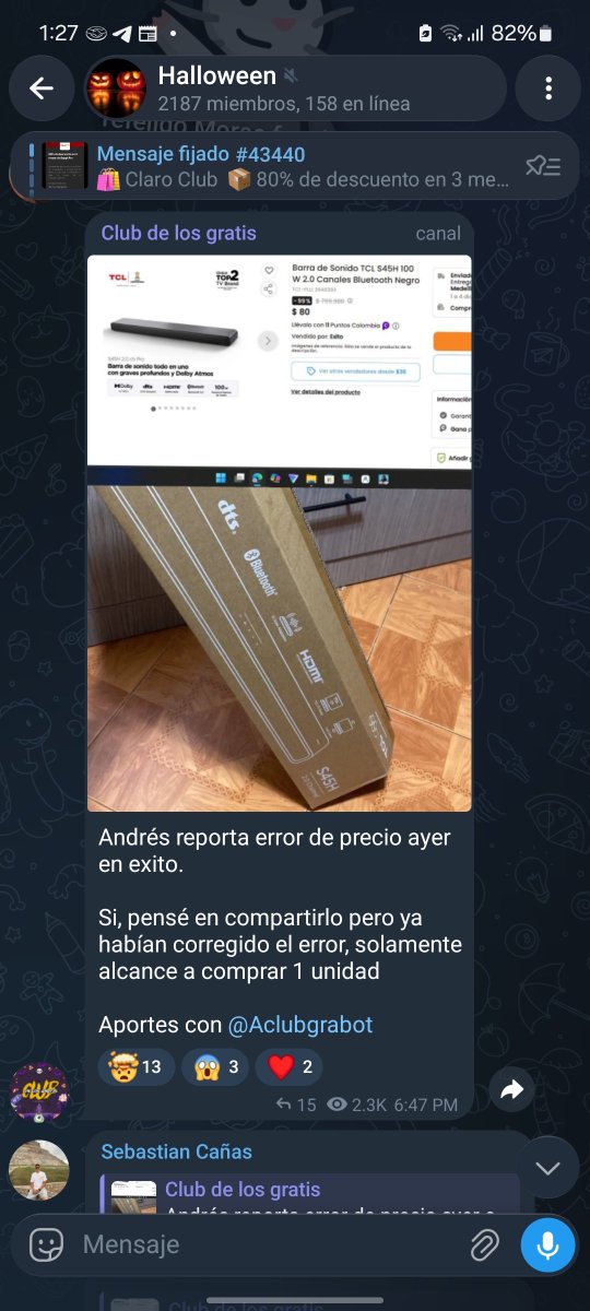 ElPoJhon2012's tweet photo. @Casadres8000 @Jennyferpbn Deshonesto aprovechar una oferta? Deja de ser tan bobo ome, pape si usted no quiere creer que ese mrk sale ganando ps no crea, hay muchos casos que la gente corona esas ofertas por ejemplo https://t.co/tUGzWamMmh