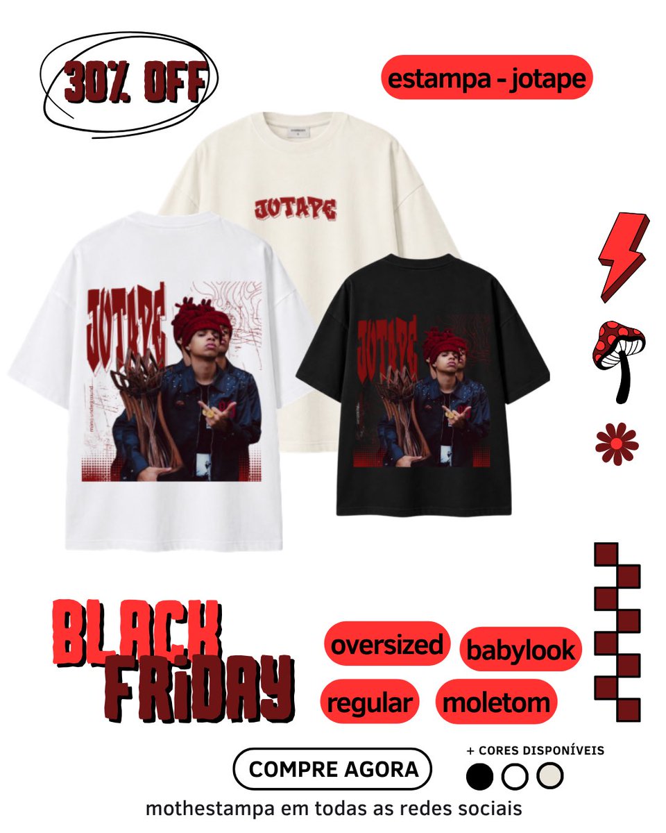 mothestampas's tweet photo. OLA PESSOAL!🌟

Queria apresentar a vocês e minha marca @mothestampas eu faço estampas de diversos temas e agora os modelos de MC’s de batalha! Fiz o Apollo e o Jotape, mas tenho outros lançamentos que voce pode conferir nas minhas outras redes sociais!

para mais infos na DM🫶 https://t.co/0JORj51gnU