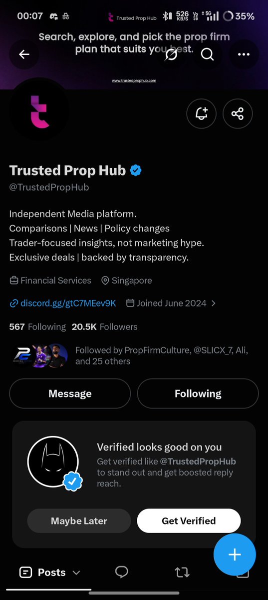 Keerthishety144's tweet photo. @TrustedPropHub @fundingpips @support_tph @avikkfp No accs to trade and also good ruls in funding pips i like trusted prop firm history https://t.co/ZxWTIb8ALZ