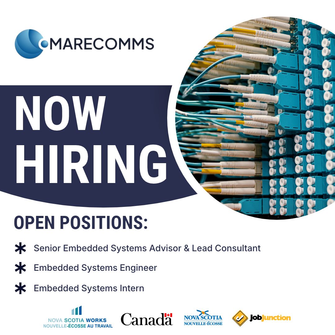 Job_Junction's tweet photo. Marecomms if now hiring for multiple positions!
If you're passionate about ocean tech, innovation, and engineering, Marecomms is for you.
Learn more about these roles and how to apply - https://t.co/AeUqdpUZoF
#openposition #waytosuccess #hiring #jopopening #jobopportunity https://t.co/4mHSI8eRVC
