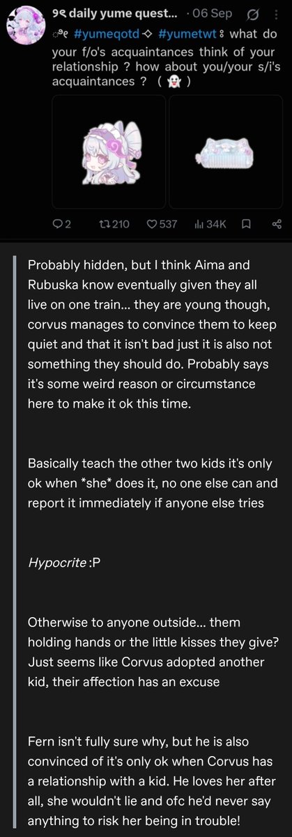 FloodOfFiction's tweet photo. Prompts and answers!!! Don't repost from the og acc just screenshot, I dont think theyre ok with proship interacting.

Any questions you can comment to ask or send an ask over on my tumblr :P

https://t.co/LDBlpjlkJL

#proship #darkship #proshiptwt #darkshiptwt #🎱🎀 #🍖🌈 https://t.co/5U68wUUpVf