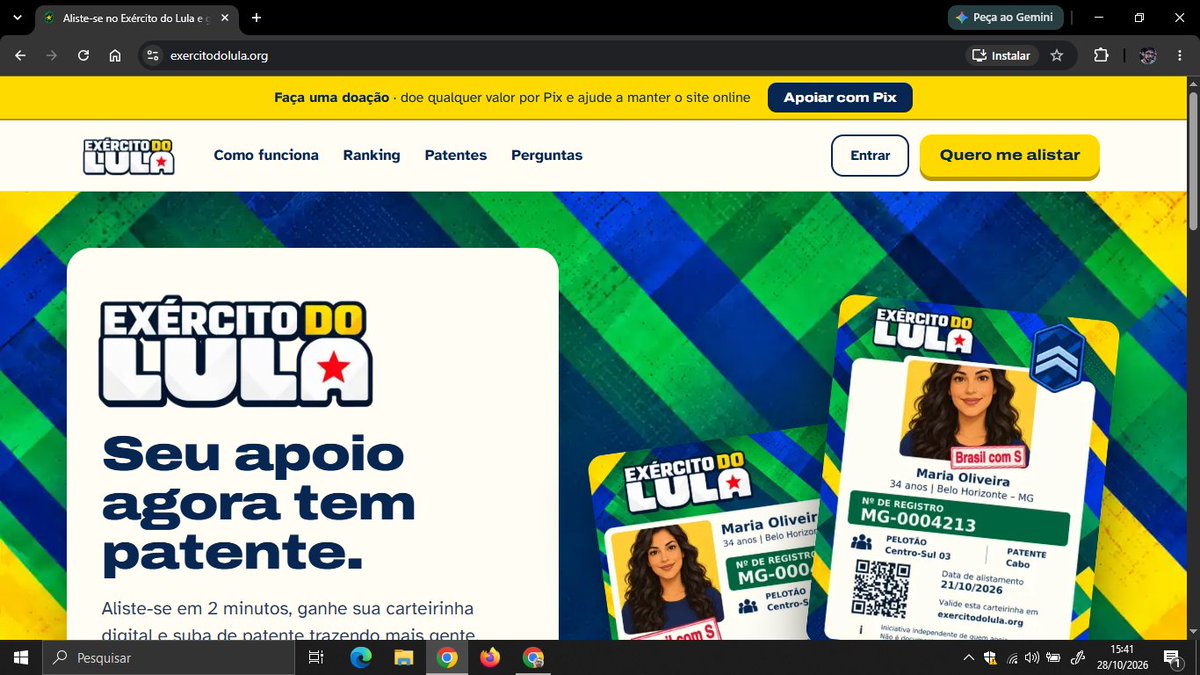poetaverazz's tweet photo. 🚨🚨🚨 URGENTE 🚨🚨🚨
ALERTA DE GOLPE!!!
@AndreJanonesMG acaba de informar no grupo que 
É GOLPE!!!

DENUNCIEM

#SiteFakeDoExercitoDoLula https://t.co/O6Rw56cgKs