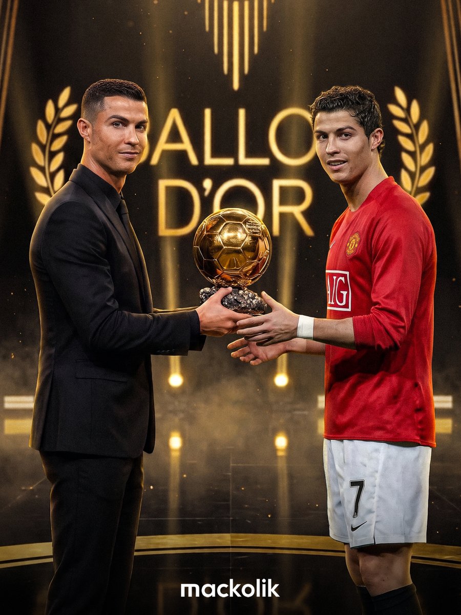 mackolik's tweet photo. ✨🎖️  2008 Cristiano Ronaldo, Ballon d'Or of All Time'ın sahibi oldu. https://t.co/LfgQhN6IKg