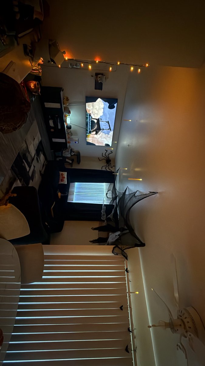 SLHonesto's tweet photo. My apartment caught a vibe 
(I’m putting up Xmas stuff on NOv. 1st) https://t.co/5kU9T22tbl