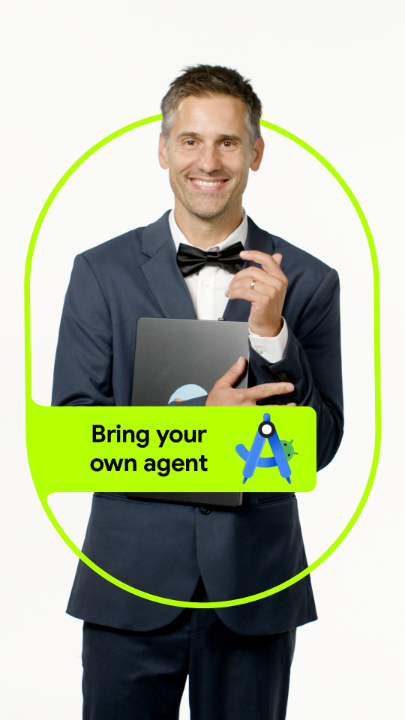 You wanted agent & model flexibility, so Android Studio now supports Bring Your Own Agent via the open Agent Client…